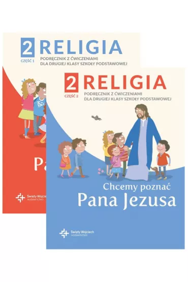 Pakiet: Chcemy pozna� Pana Jezusa. Podr�cznik z �wiczeniami do religii dla klasy 2 szko�y podstawowej. Cz�� 1 i 2 - Pawe� P�aczek