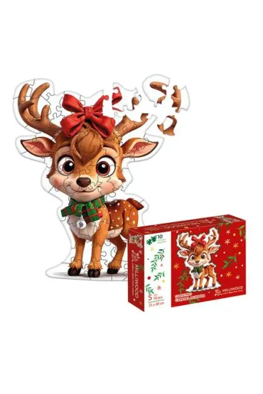 Puzzle 50 el. �wi�teczne - Karmelowy Reniferek Alexander