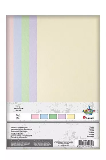 Titanum Filc A4 mix kolor�w 5x2 kolor�w