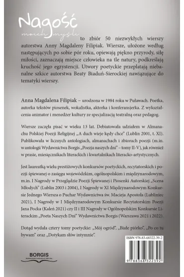 Nago�� moich my�li - Anna Magdalena  Filipiak