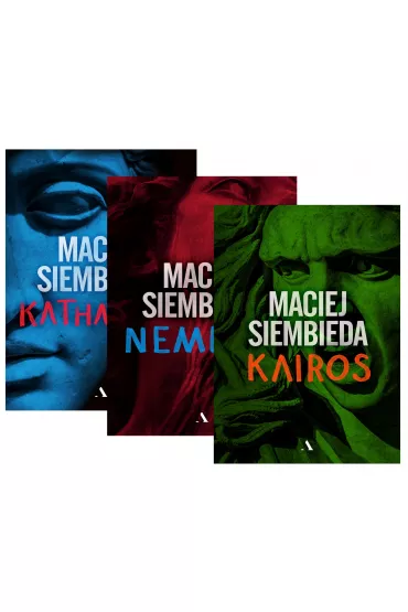 Pakiet Grecka trylogia. Tomy 1-3: Katharsis, Nemezis, Kairos - Maciej Siembieda