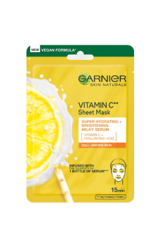 Garnier Skin Naturals Vitamic C Sheet Mask maska do twarzy na tkaninie 28 g