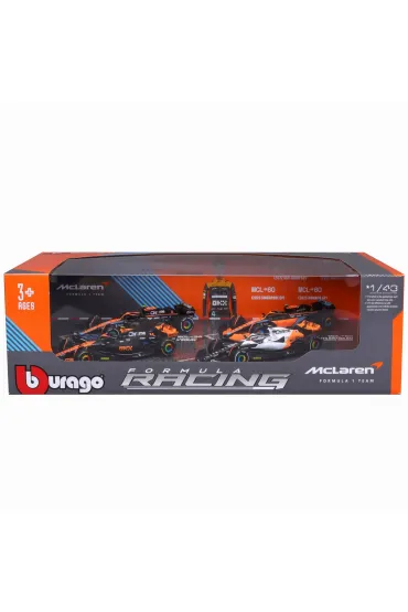 Bburago Model 1:43 zestaw Bolid�w F1 #4 Lando Norris Mclaren MCL36 MCL60  18-38096