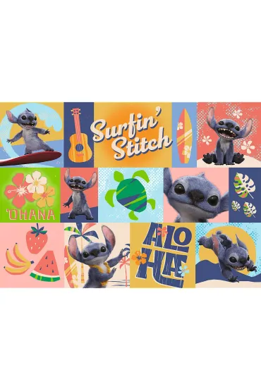 Puzzle 200 el. Hawajskie przygody Stitch Trefl