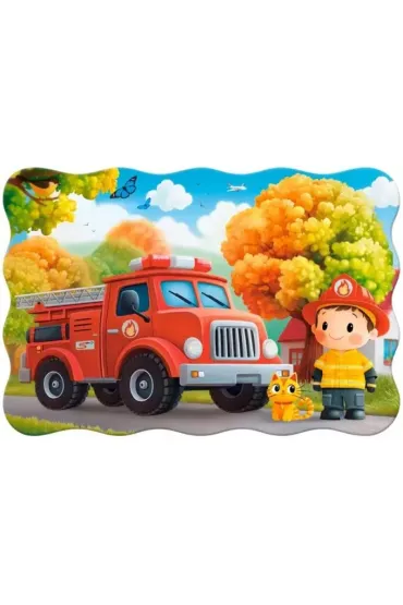 Puzzle 20 el. Maxi Little Fireman CASTORLAND C-02467
