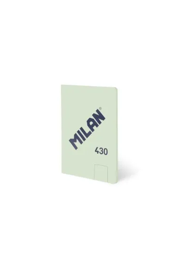 Zeszyt klejony A5/48K g�adki zielony MILAN