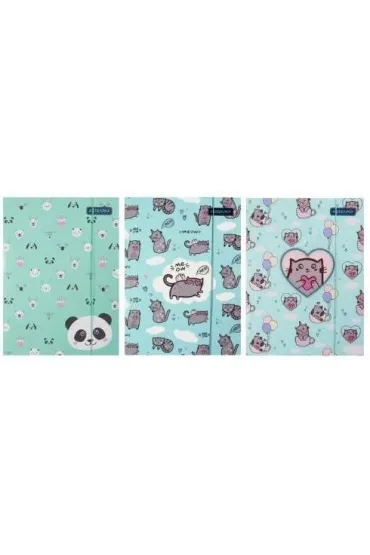 Astra Teczka z gumk� A4 Pastel Animals