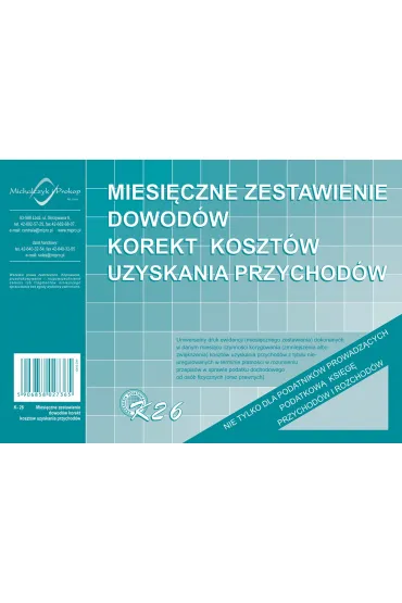 Michalczyk i Prokop Druki samokopiuj�ce (k26)