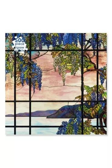 Puzzle 500 el. Widok Zatoki Ostrygowej Louis Comfort Flame Tree