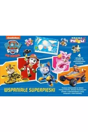 Psi Patrol. Kraina puzzli. Wspaniae superpieski