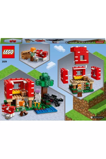 LEGO Minecraft Dom w grzybie 21179