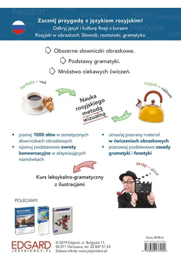 Rosyjski w obrazkach. S��wka, rozm�wki, gramatyka