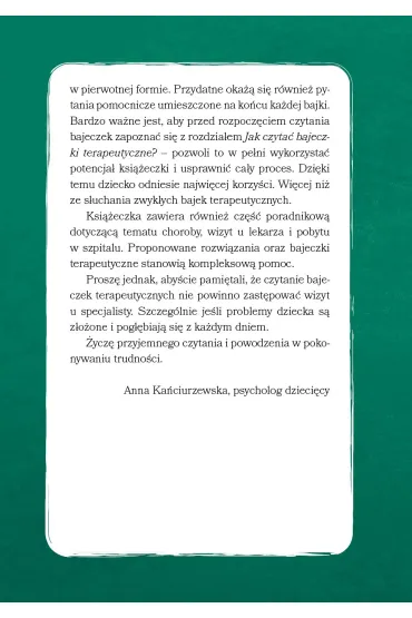 Tomcio rozwi�zuje problemy choroba i wizyta u lekarza kreatywne ksi��eczki terapeutyczne - Anna Ka�ciurzewska