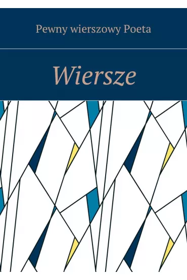 eBook Wiersze mobi epub - Pewny Poeta