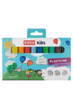 Easy Stationery Plastelina Easy Kids 10 kolorw