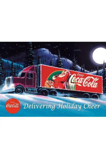 Puzzle 1000 el. Coca-Cola: �wi�teczna Ci�ar�wka Trefl