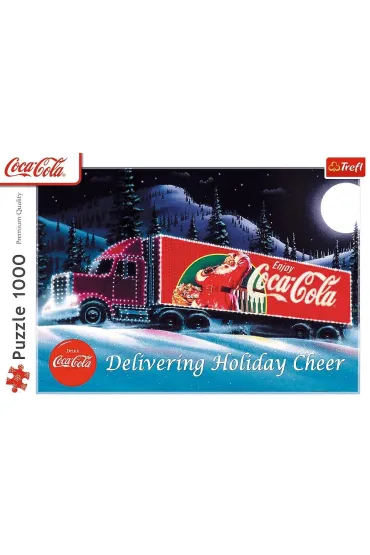 Puzzle 1000 el. Coca-Cola: �wi�teczna Ci�ar�wka Trefl