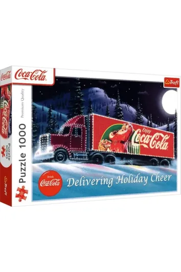 Puzzle 1000 el. Coca-Cola: �wi�teczna Ci�ar�wka Trefl