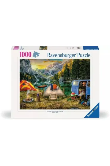 Puzzle 1000 el. Na kempingu Ravensburger