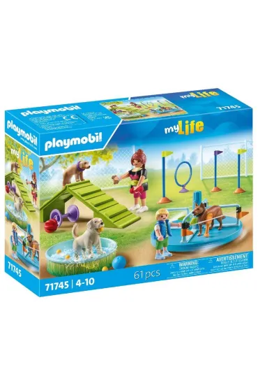 Playmobil My Life Plac zabaw dla ps�w 71745