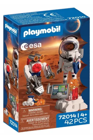 Astronauta ESA z�robotem 72014
