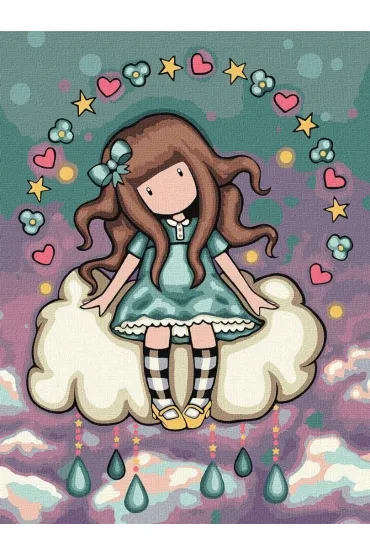 Malowanie po numerach - April`s Showers Kids Ideyka
