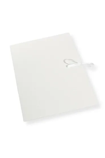 Polsirhurt Teczka A4 wi�zana bia�a 300gsm 10 szt.