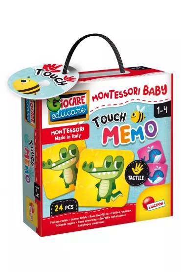 Montessori Baby. Touch memo Lisciani