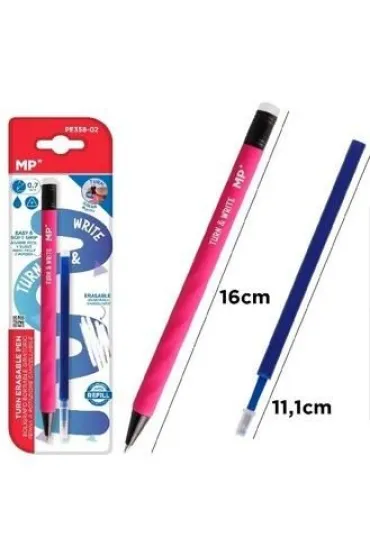 Mp Main Paper D�ugopis �cieralny 0,7mm niebieski + wk�ad