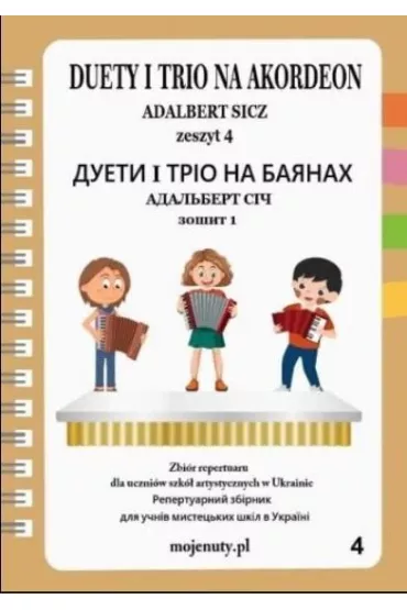 Duety i trio na akordeon z.4 - Adalbert Sicz