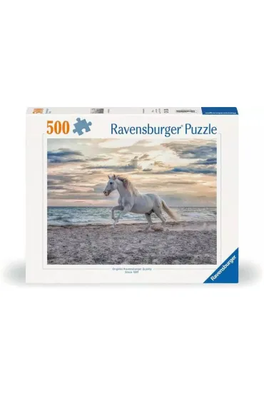 Puzzle 500 el. 2D Galop na pla�y Ravensburger