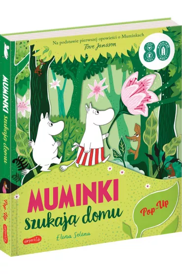 Muminki szukaj domu. Pop-up