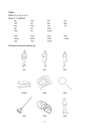 Pomagamy dziecku z op�nionym rozwojem mowy Utrwalanie g�osek p, pi, b, bi, m, mi, t, d, n - El�bieta Kowalik