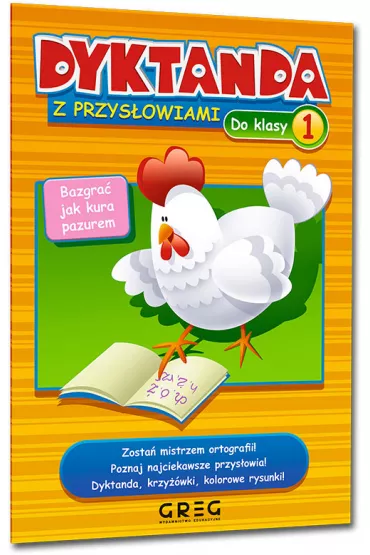 Dyktanda z przys�owiami do klasy 1 - Marta Kurdziel