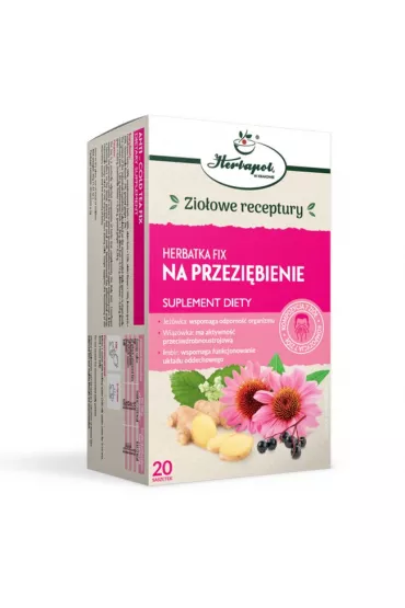 Herbapol Krak�w Herbatka Fix Na przezi�bienie - suplement diety 20 x 2 g
