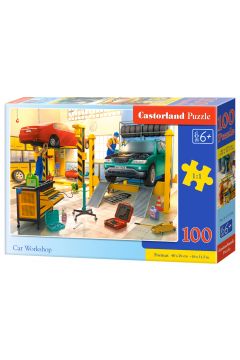 Puzzle 100 el. Car Workshop Castorland
