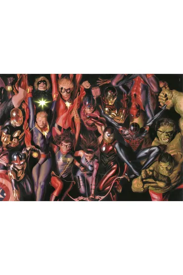 Puzzle 1000 el. Brief Case Marvel 2022 Clementoni