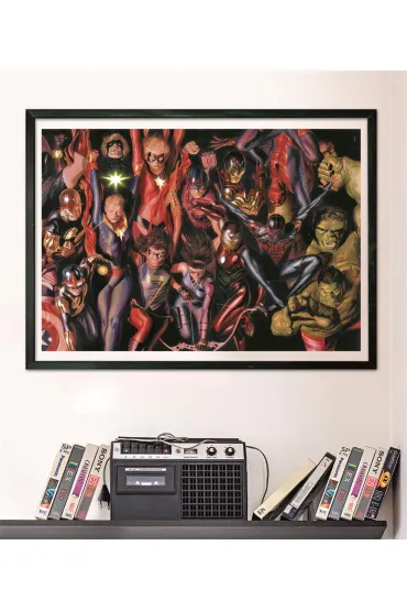 Puzzle 1000 el. Brief Case Marvel 2022 Clementoni