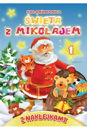 Kolorowanka - �wi�ta z Miko�ajem 1 - pr zb