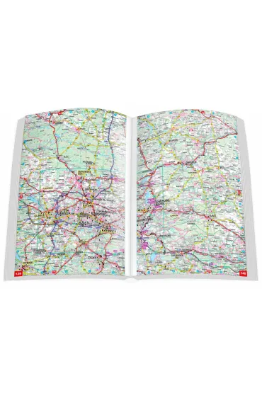 Polska Atlas Samochodowy 1:250 000 pierwsza pomoc 2024/2025