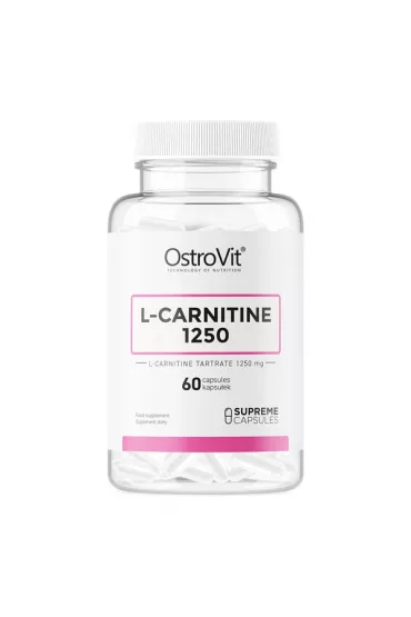 OstroVit L-Karnityna 1250 mg Suplement diety 60 kaps.