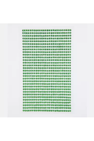 Dalprint Kryszta�ki samoprzylepne Light green 3 mm 806 szt.