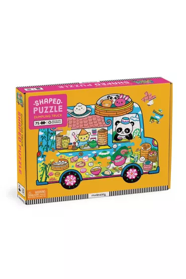 Mudpuppy Puzzle konturowe Food Truck 75 el.