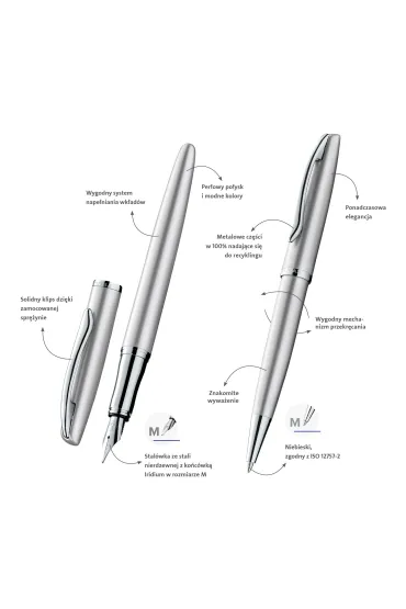 Pelikan Pi�ro wieczne Jazz Noble Elegance + d�ugopis Silv