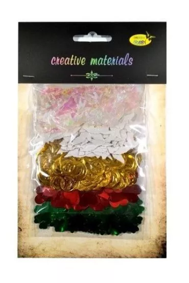 Galeria Hobby Zestaw element�w �lubnych z folii 30g