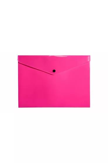 Biurfol Teczka koperta A4 PP neon r�owa