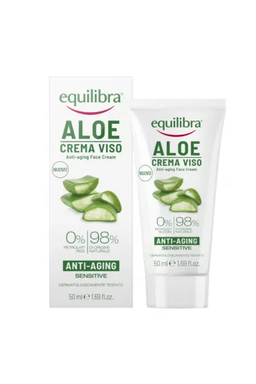 Equilibra Aloe Anti-Aging Face Cream aloesowy przeciwstarzeniowy krem do twarzy 50 ml