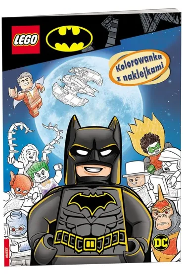 LEGO Batman. Kolorowanka z naklejkami