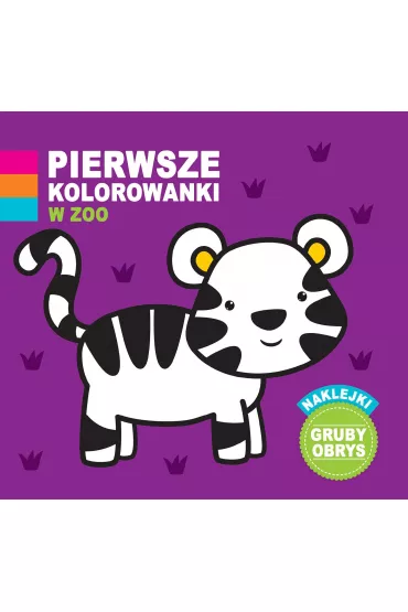Pierwsze Kolorowanki. W zoo