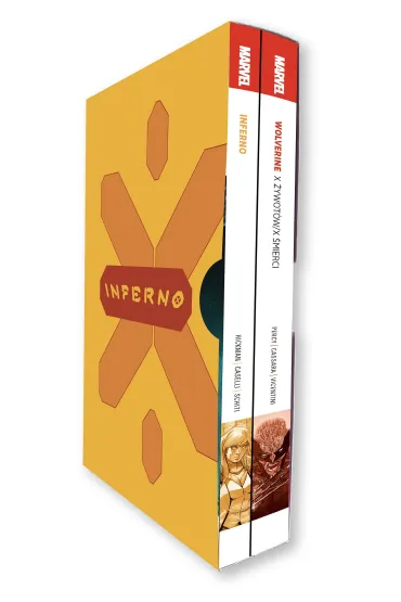 Marvel Fresh Inferno i Wolverine. X �ywot�w/X �mierci. Pakiet